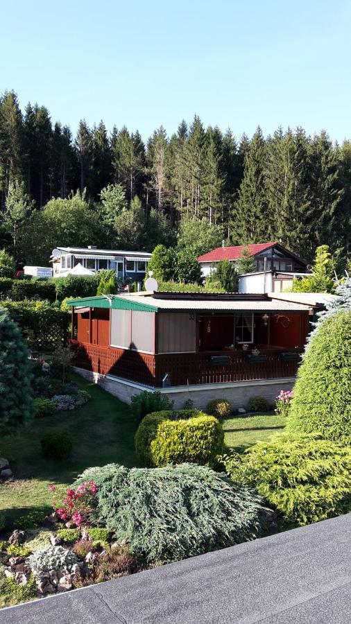 Bungalow Am Paulfeldteich Georgenthal/Thuringen Georgenthal  Luaran gambar